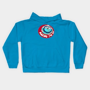 KZK101 Surf drop Kids Hoodie